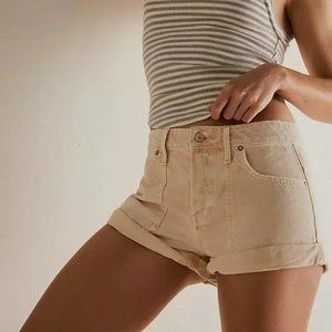 We the Free Beginner's Luck Shorts in Desert Pink